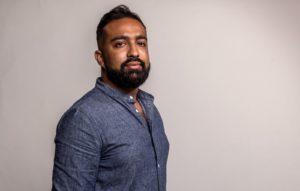 A side profile picture of Osman Faruqi