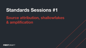 Graphic title Standards sessions 1