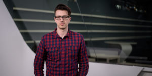 Photo of Jiří Burýšek, editor of the Czech online news site Seznam Zprávy