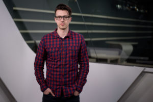 Photo of Jiří Burýšek, editor of the Czech online news site Seznam Zprávy.