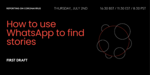 Title graphic for WhatsApp graphic