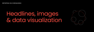 Headlines, images & data visualization graphic