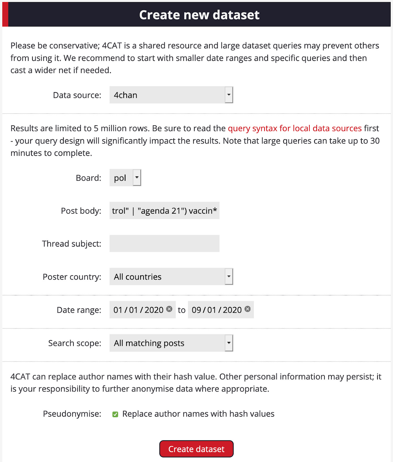 Track misinformation across platforms on 4chan, 8kun and Reddit