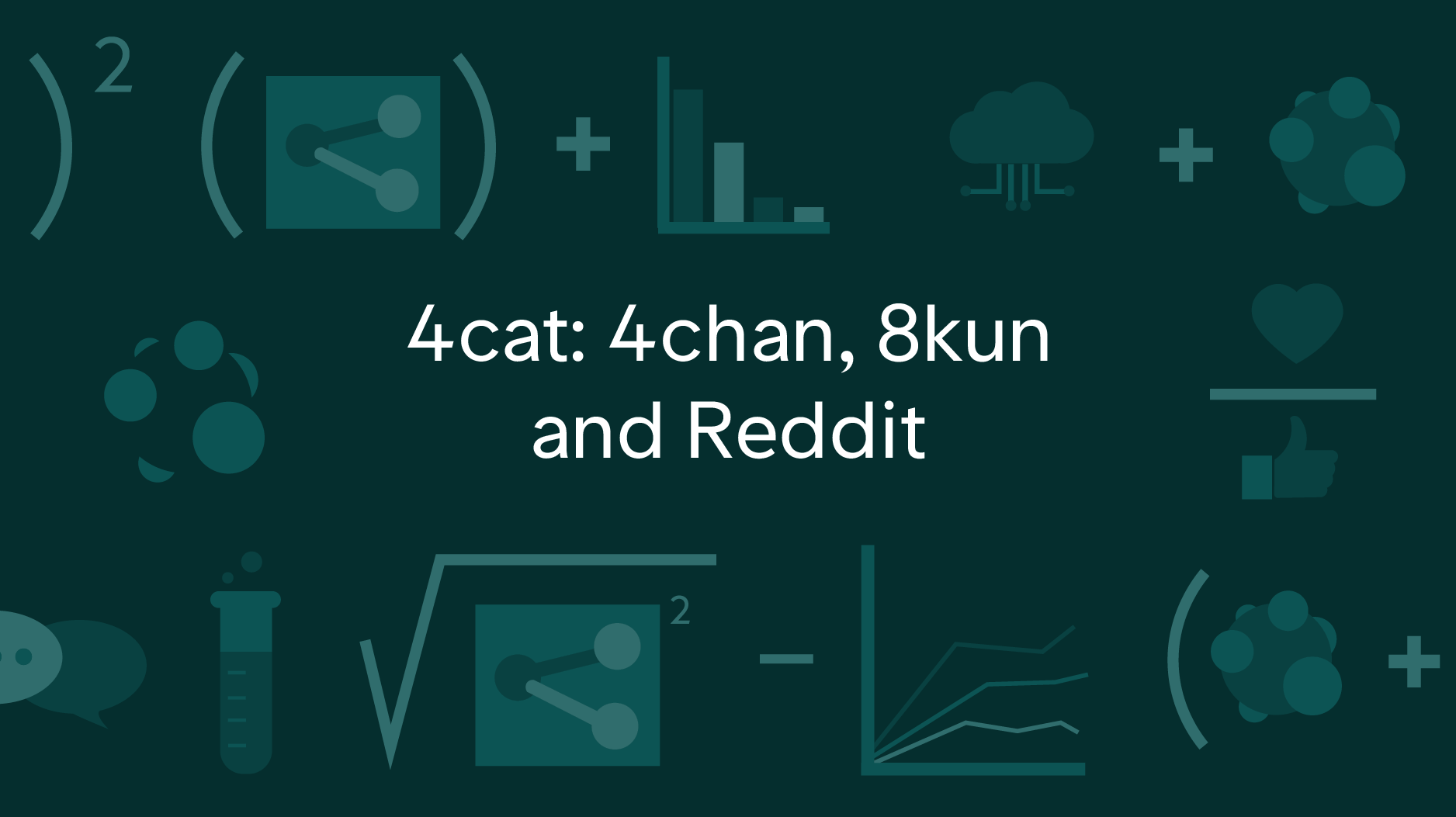 Track misinformation across platforms on 4chan, 8kun and Reddit