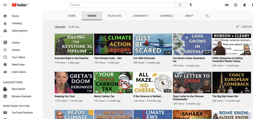 4chan and 8kun users spread climate change denialism  videos